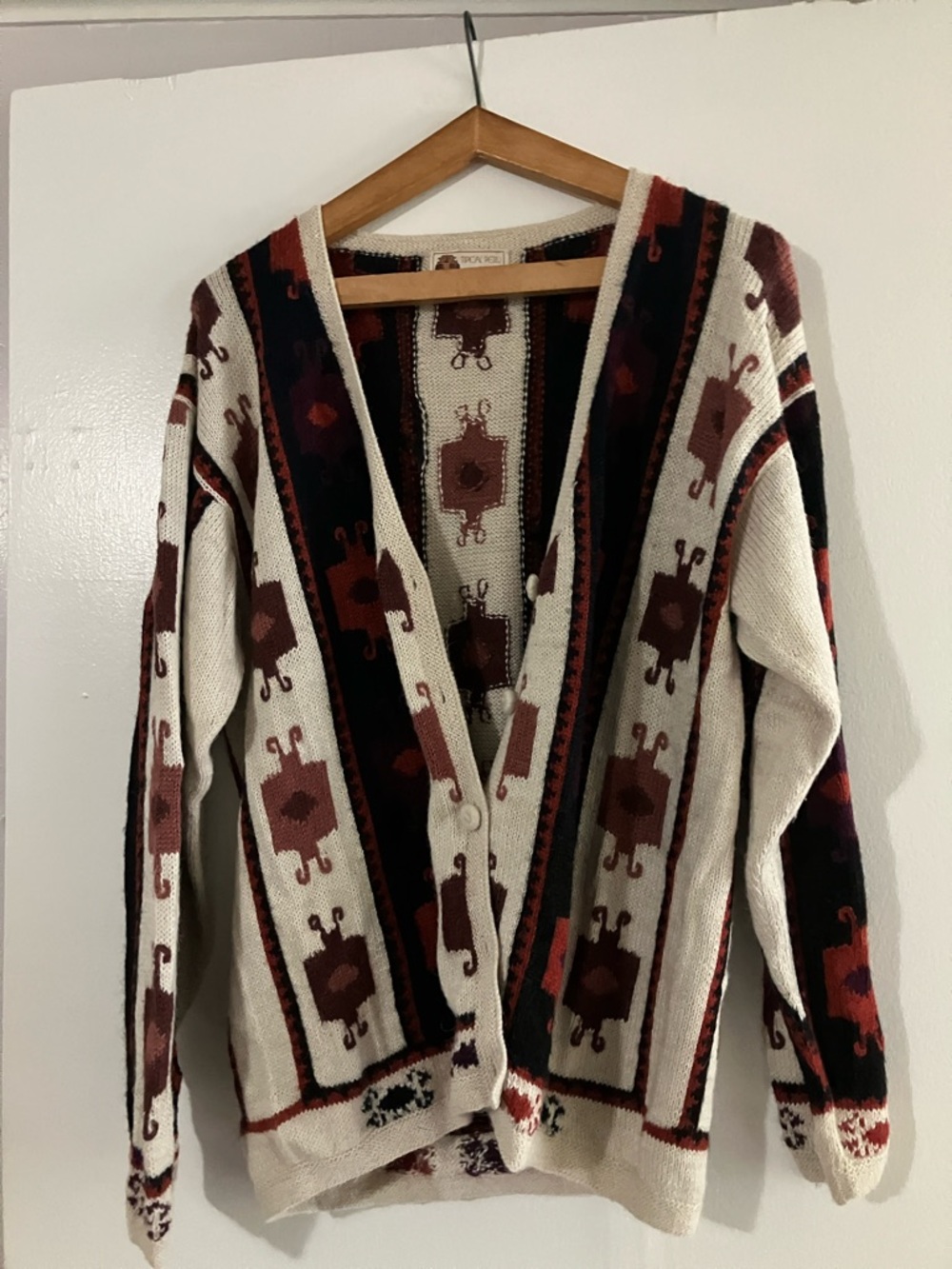 Vintage 100 prevent alpaca sweater made in Peru estimate size m
